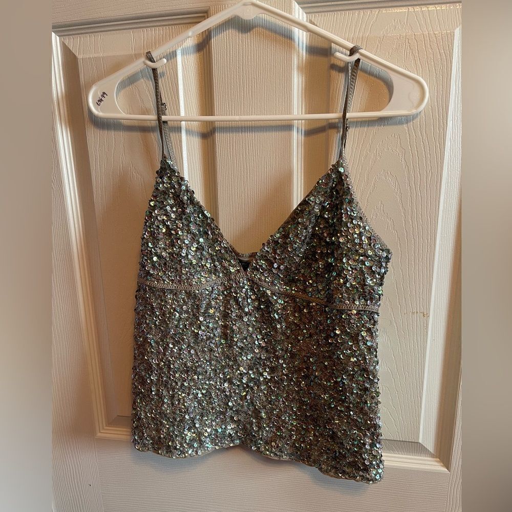 Vintage 90’s sequined Body by victoria tank top.  Size M
